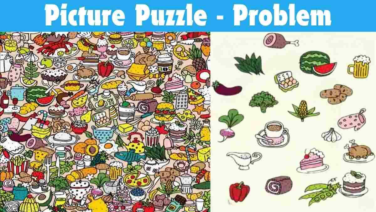 Brain Teaser IQ Test: Can You Find All Objects in 20 Seconds?