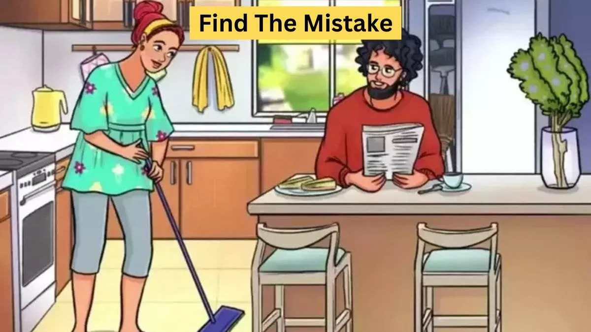 Spot the mistake in this kitchen.