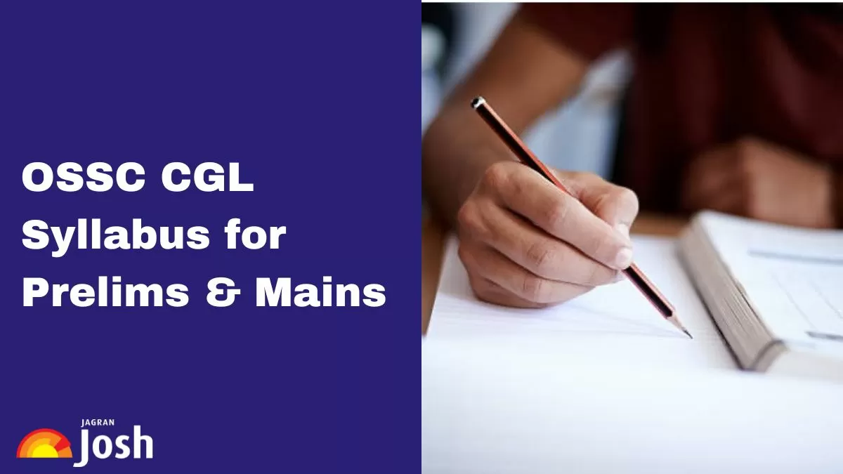 OSSC CGL Syllabus 2024