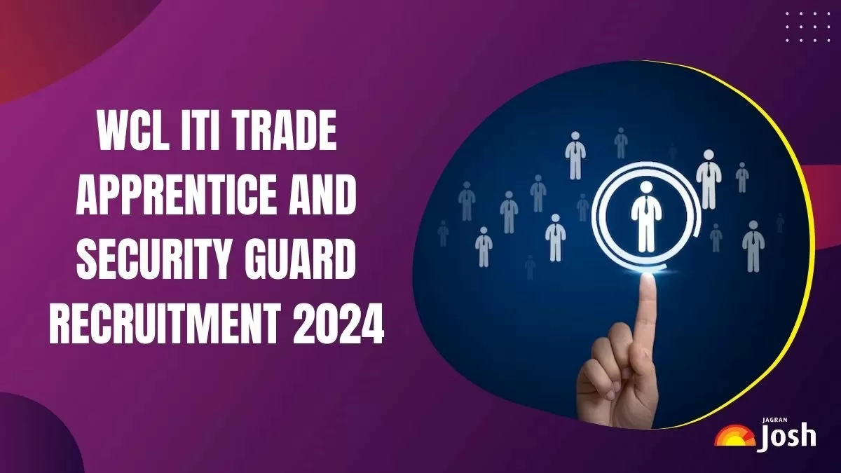 WCL  ITI Trade Apprentice and Security Guard Recruitment 2024