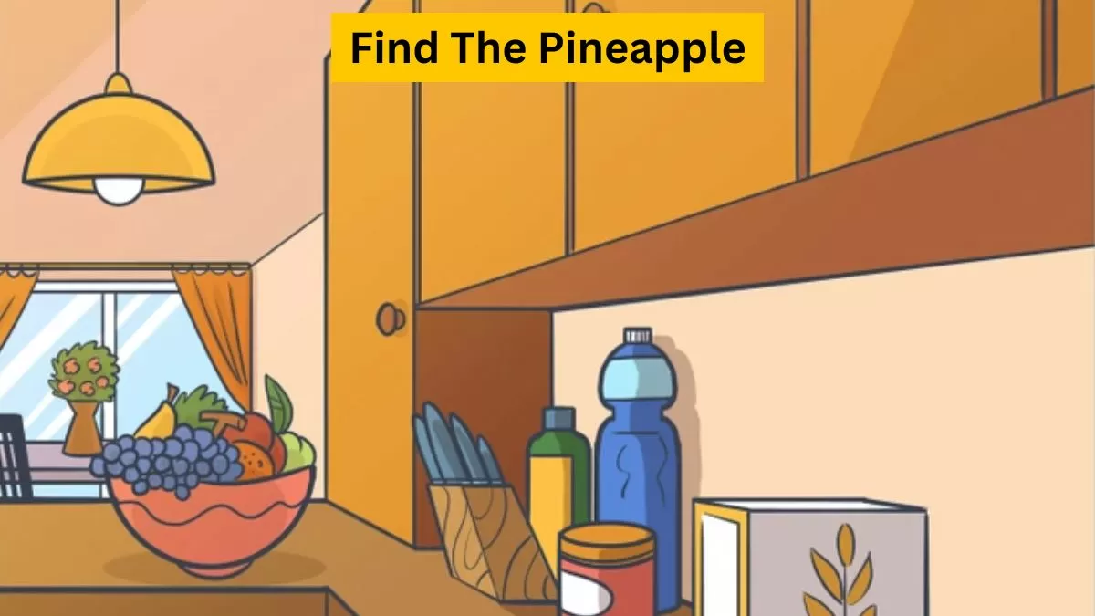 Spot the pineapple.