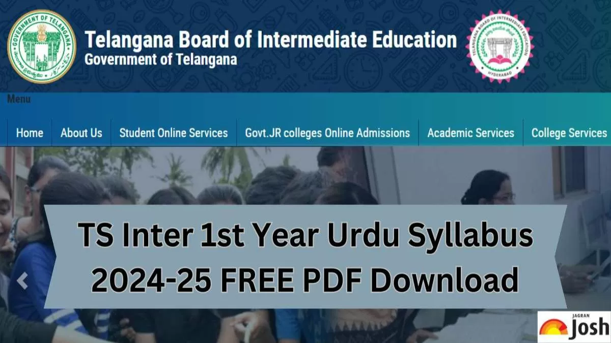 TS Inter 1st Year Urdu Syllabus 2024-25