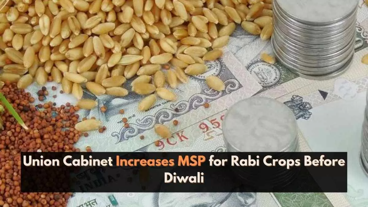 The goal of the updated MSP rates is to provide farmers with a fair price for their produce.
