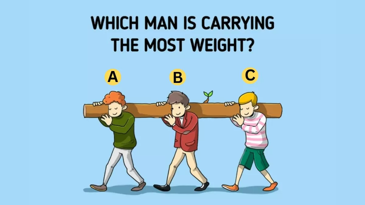 Who is carrying the most weight?