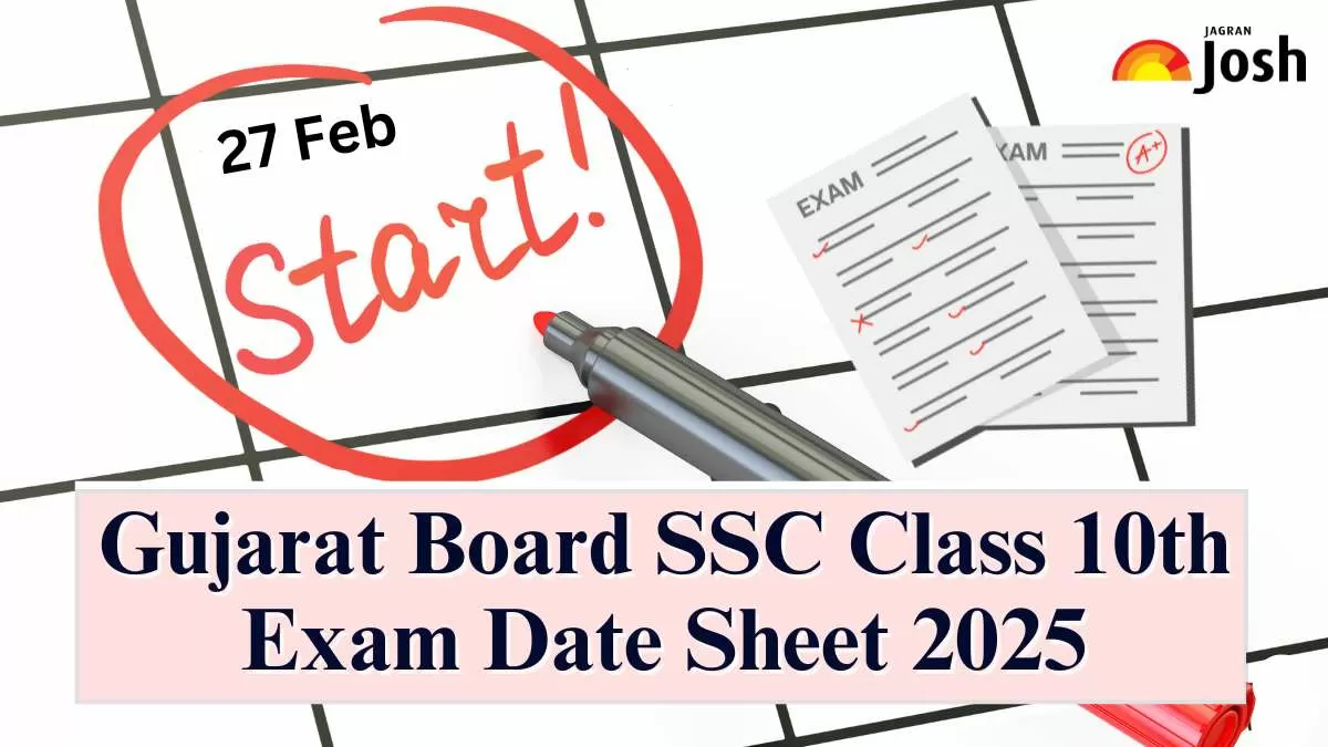 Get here GSEB Exam Schedule 2025 