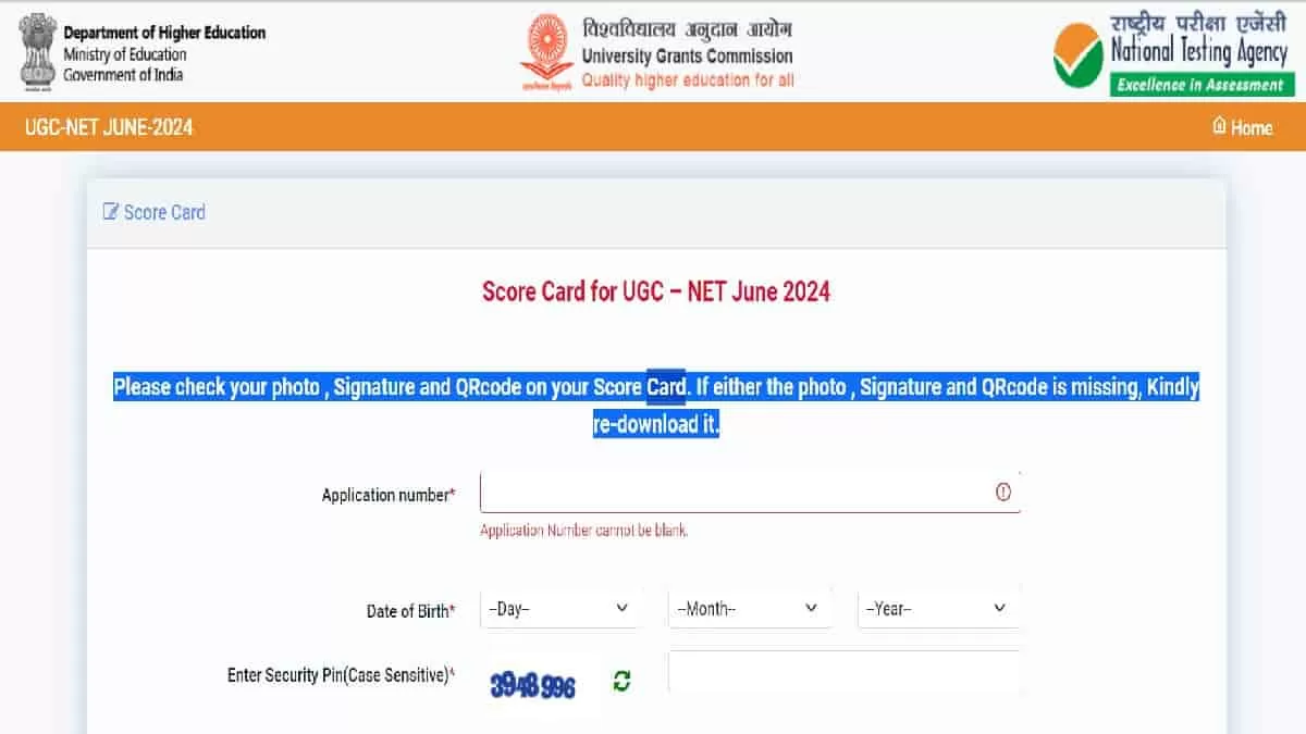 ugcnet.nta.ac.in Result 2024