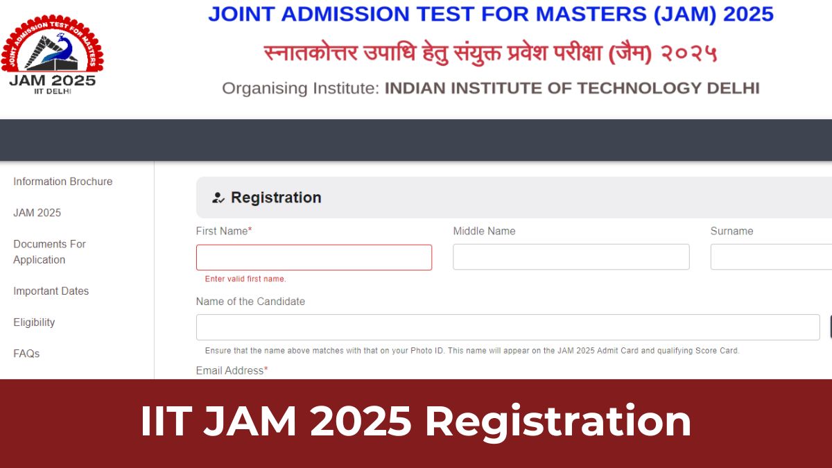 IIT JAM 2025 Registration Ends Tomorrow, Apply Soon at joaps.iitd.ac.in