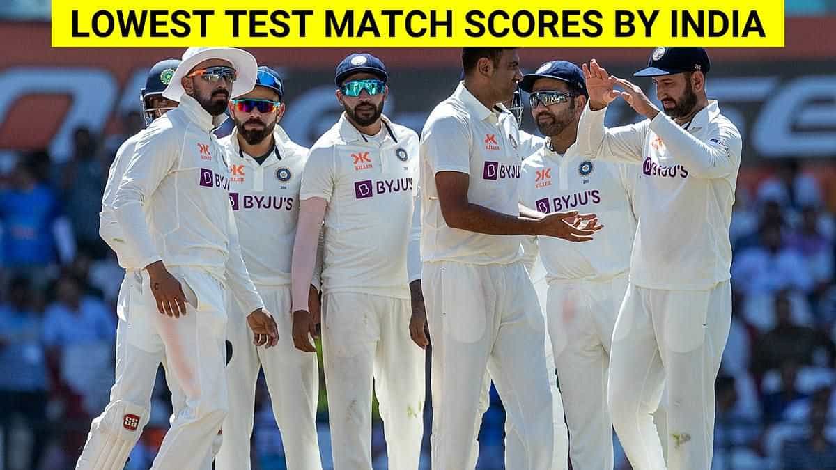 India Lowest Score in Test: List of 10 Lowest Test Match Scores by India