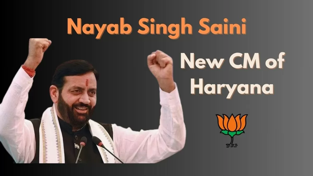 Saini led the ruling BJP to a third consecutive victory in Haryana.