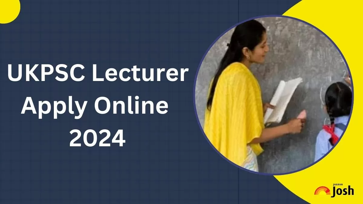 UKPSC Lecturer Apply Online 2024