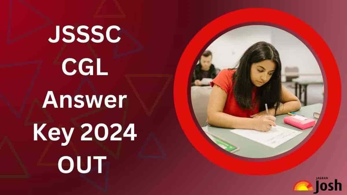 JSSC CGL Answer Key 2024 OUT at jssc.nic.in: Download JGGLCC PDF