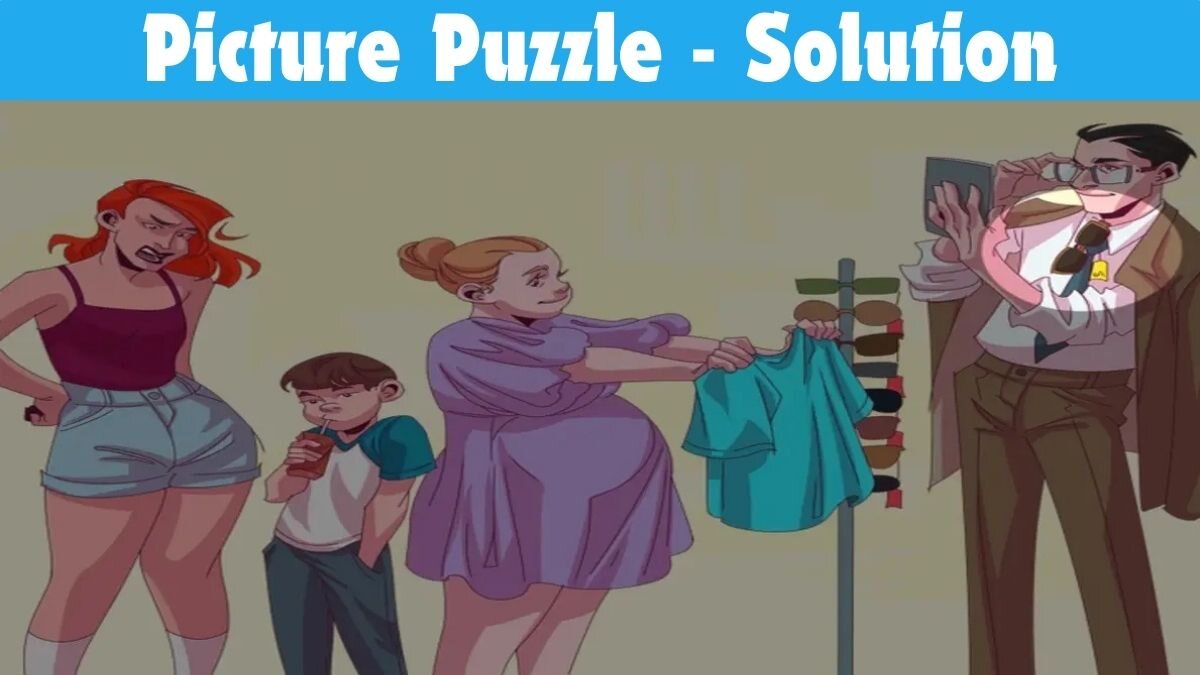 Picture Puzzle IQ Test: Which person is the thief? Solve in 23 Seconds!