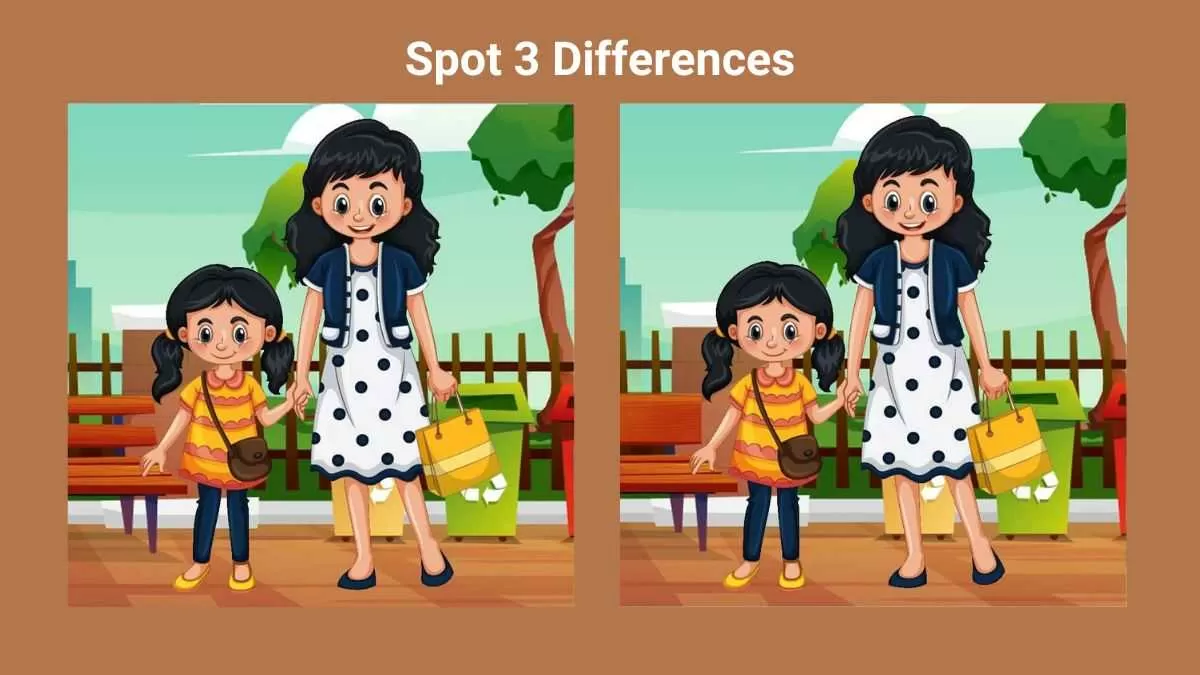 Spot 3 differences in 11 seconds