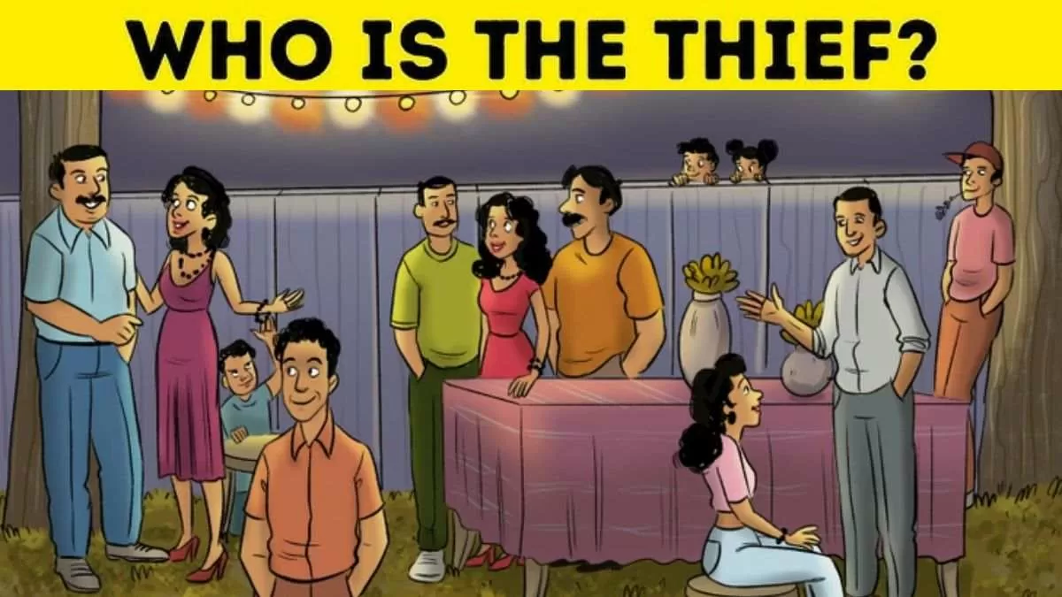 Spot the thief.