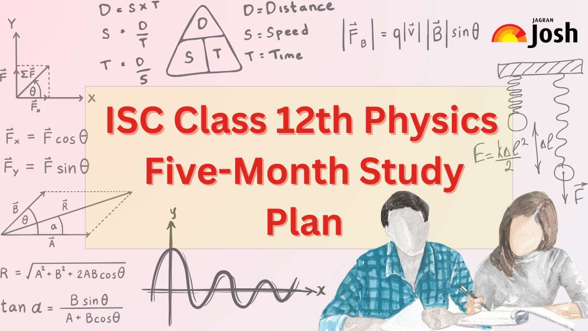  5 Months ISC Class 12th Physics Study Plan for 2025 Board Exam, Week-wise Topics