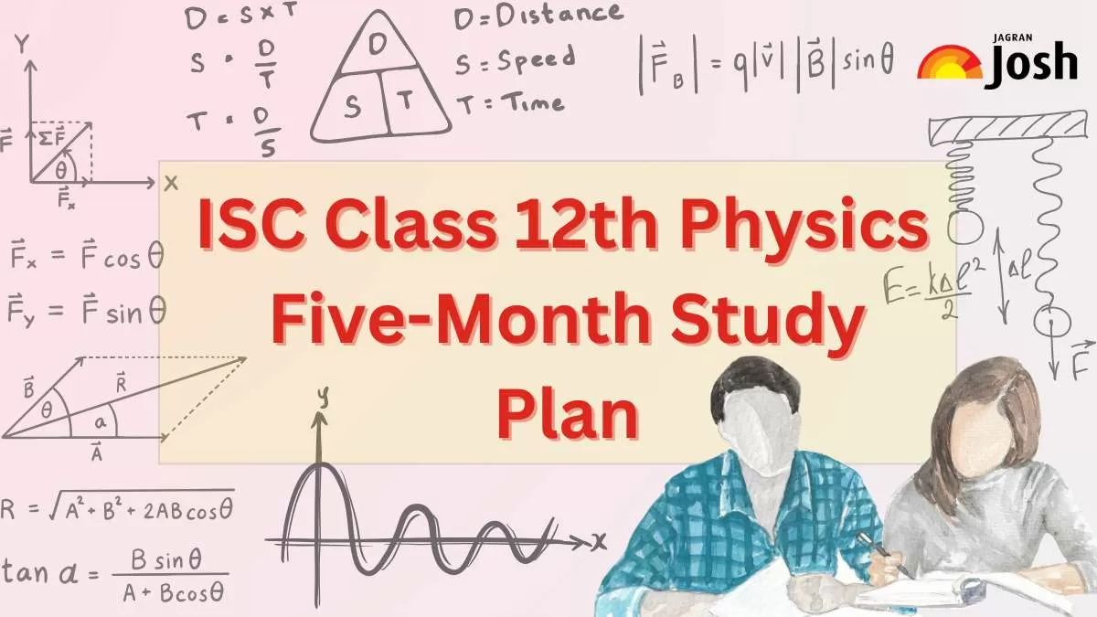 Get here ISC Class 12 Physics Five Months Study Plan for 2024-25 Board Exams. 