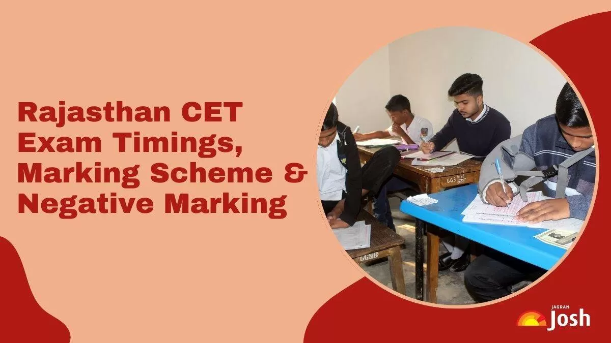 Rajasthan CET Exam Timings