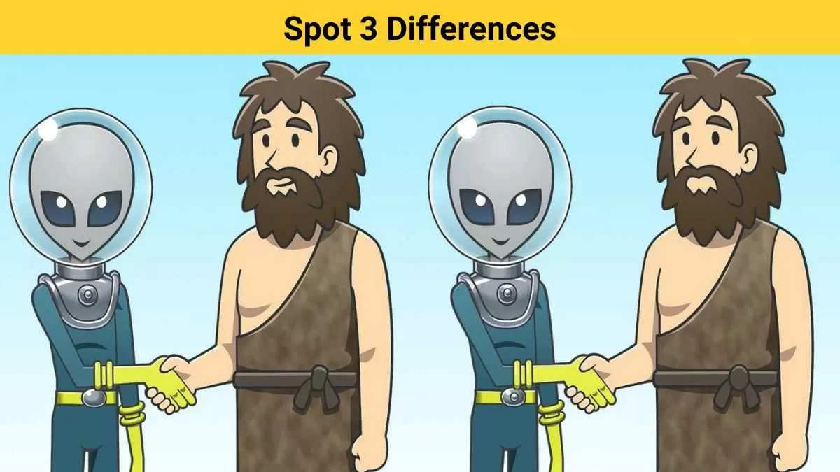Spot 3 differences in 25 seconds