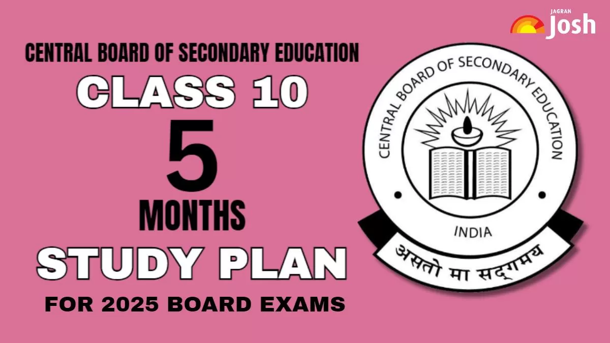 Get here 5 Months Study Plan for CBSE Class 10 Board Exam 2025.