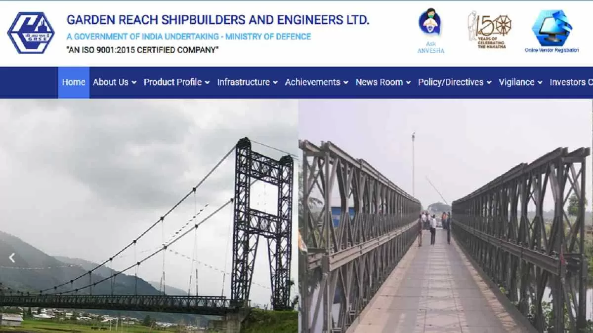 Get all details for GRSE Recruitment 2024 here apply online