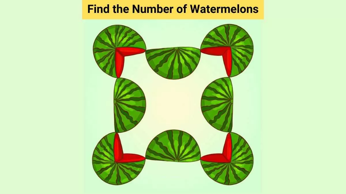 Find the number of watermelons