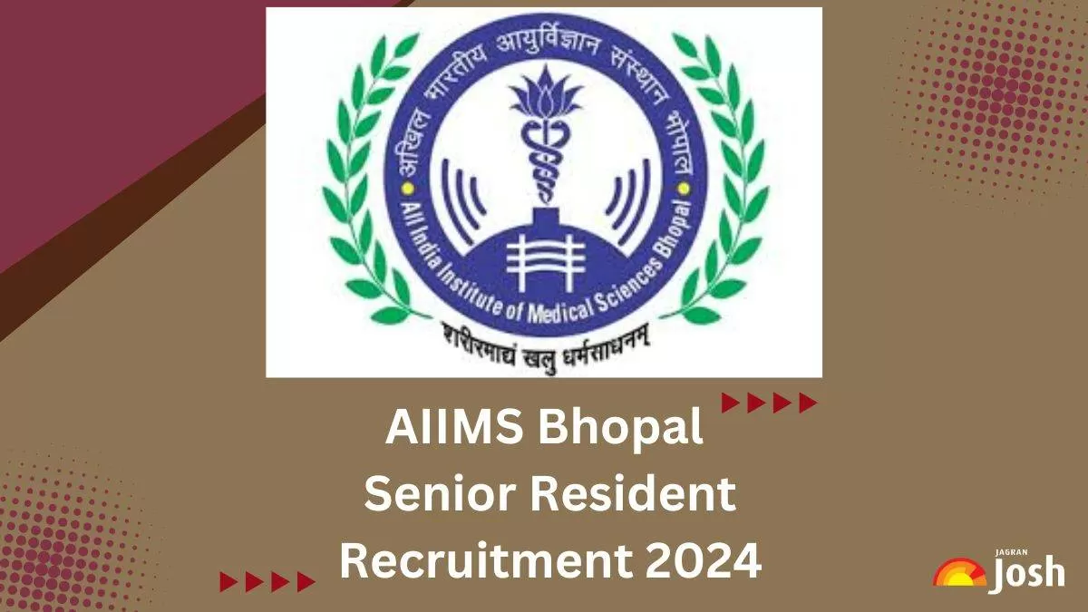 AIIMS Bhopal Senior Resident Recruitment 2024