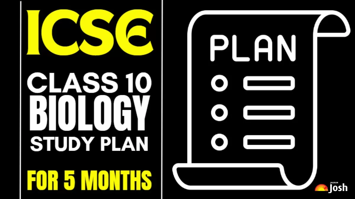 Get here Download ICSE Class 10 Biology 5 Month Study Plan 2025 PDF.