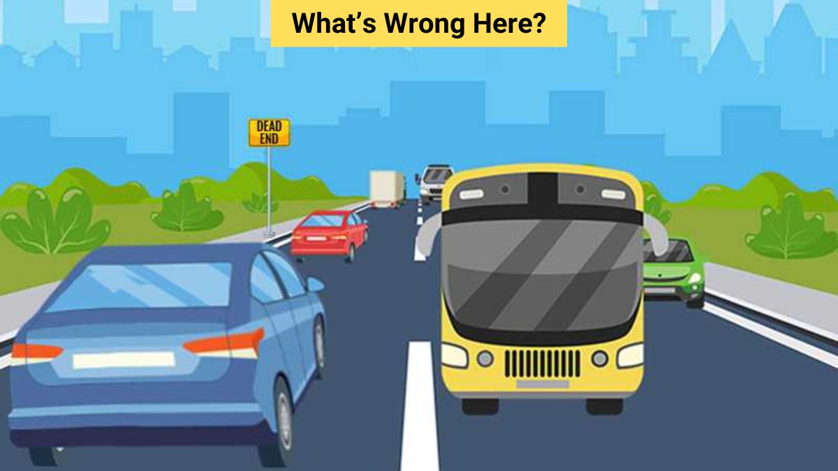 Picture Puzzle IQ Test: For genius minds only! Spot the mistake in 4 seconds!