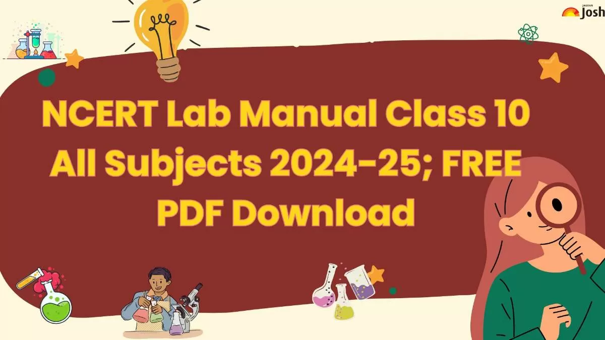 Get here CBSE Lab Manual Class 10 with Solutions to help score better in practical exams. 