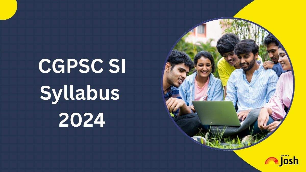 CG SI Syllabus 2024 PDF Download for Sub Inspector and Subedar