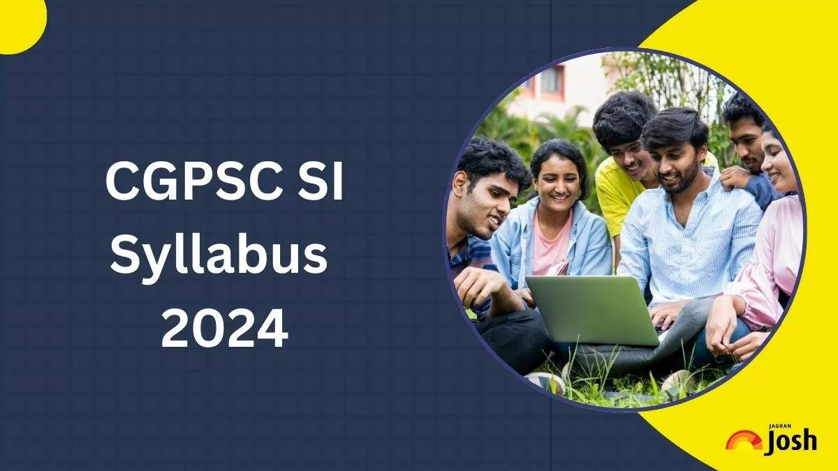 CGPSC SI Syllabus 2024