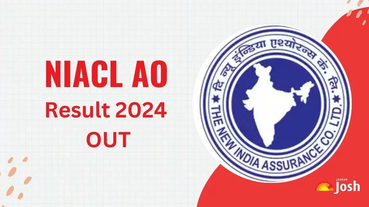 NIACL AO Prelims Result 2024 OUT 