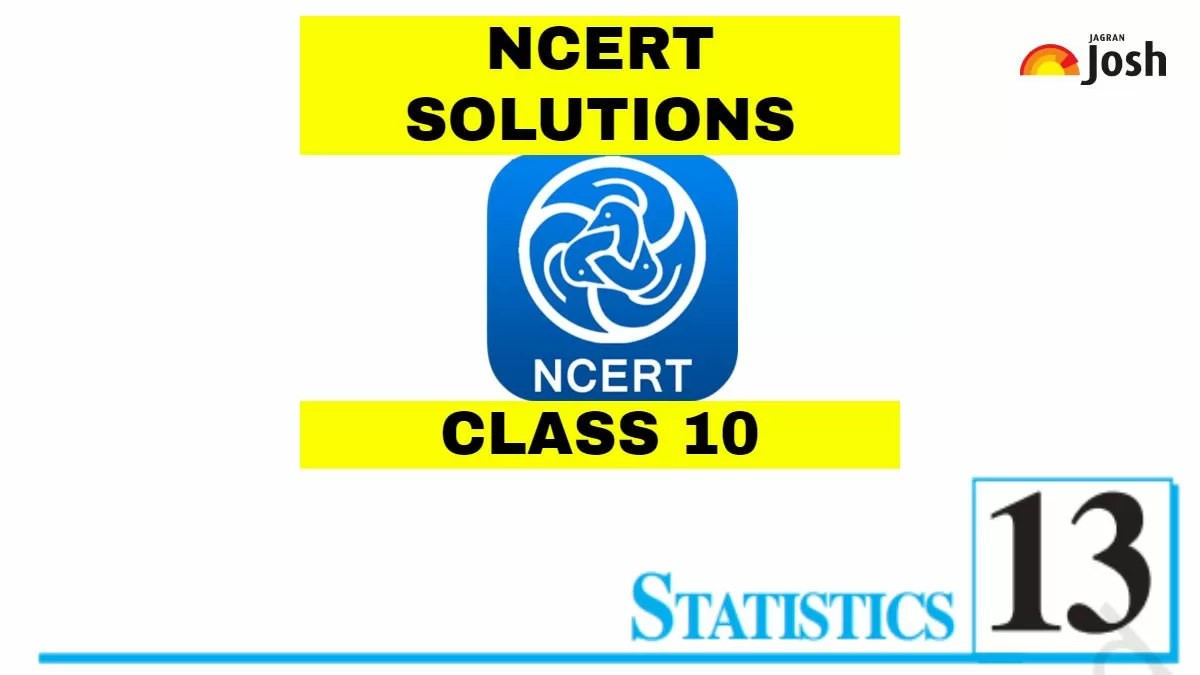 NCERT Solutions for Statistics class 10 questions answers PDF.