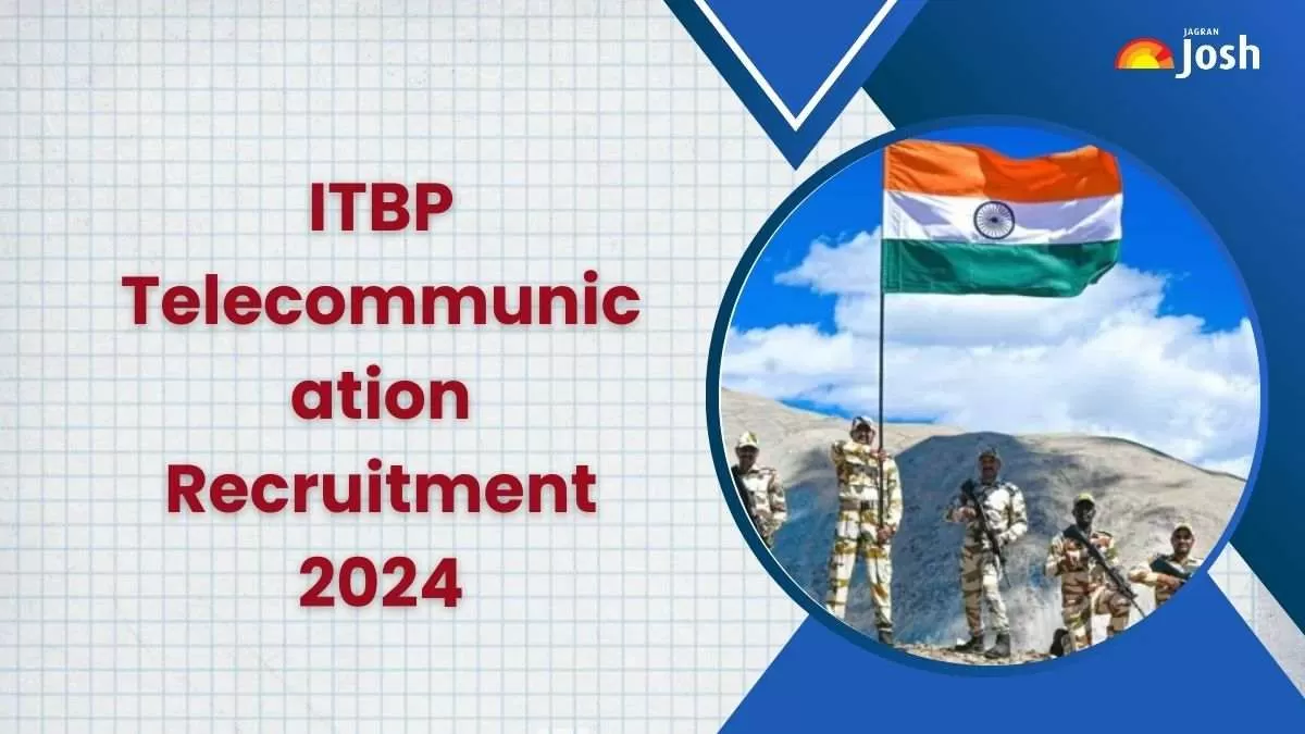 ITBP Telecommunication Recruitment 2024 Notification