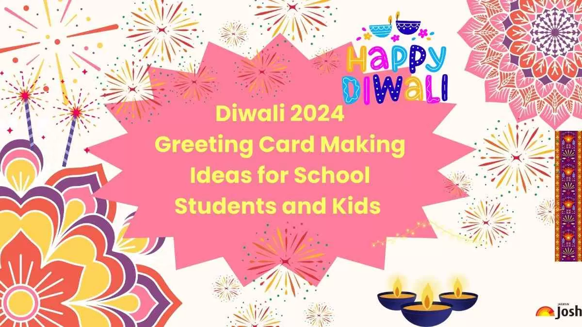 Diwali Greeting Card Making Ideas for School Students and Kids.