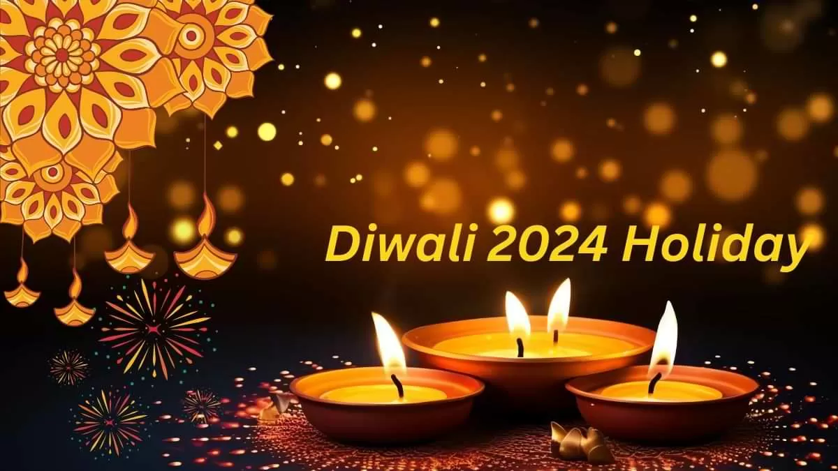 Diwali 2024 Holidays: दिवाली का त्योहार नजदीक है, और उत्तर प्रदेश, बिहार, और राजस्थान जैसे राज्यों की सरकारों ने अपने-अपने छुट्टी शेड्यूल जारी कर दिए हैं.