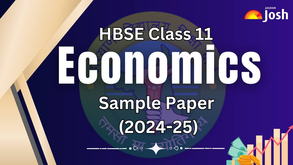 Haryana Board Class 11 Economics Model Paper With Solution 2024-25: Download Free PDF