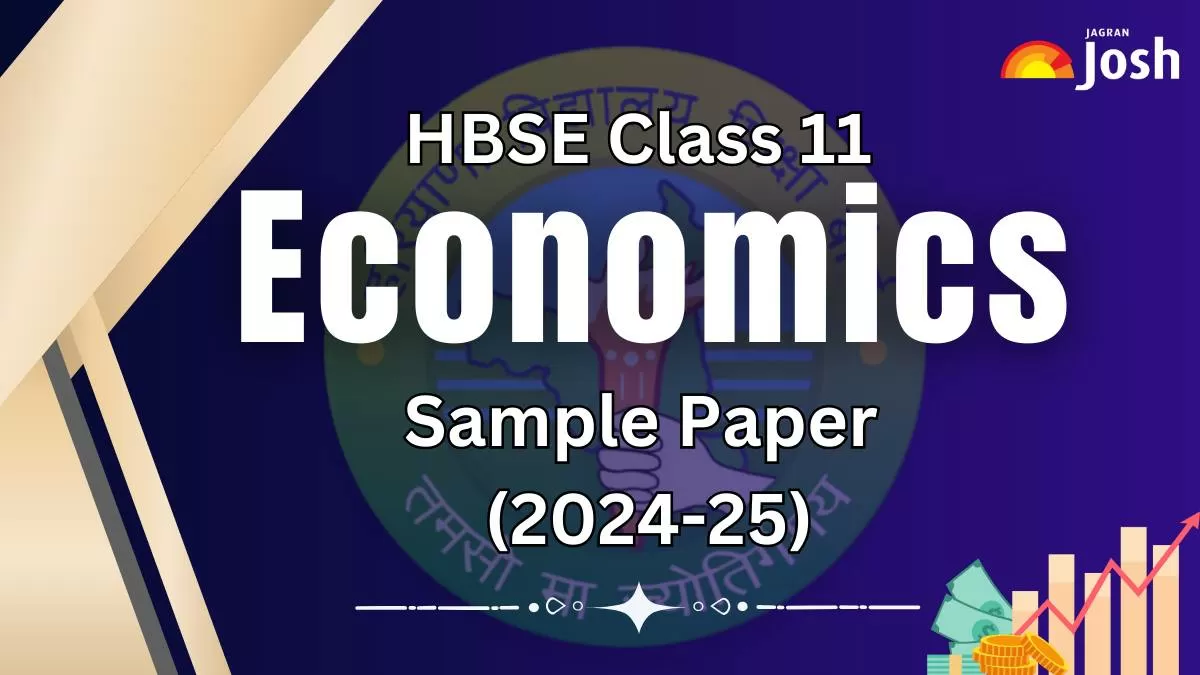Get here direct link to download Class 11 Economics Model paper with Marking scheme for Haryana Board 2024-25.