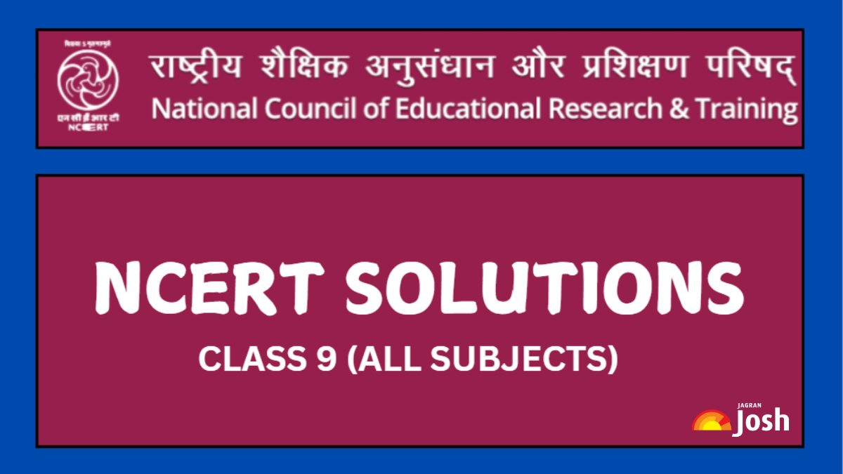 NCERT Solutions for Class 9 PDF (2024-25)