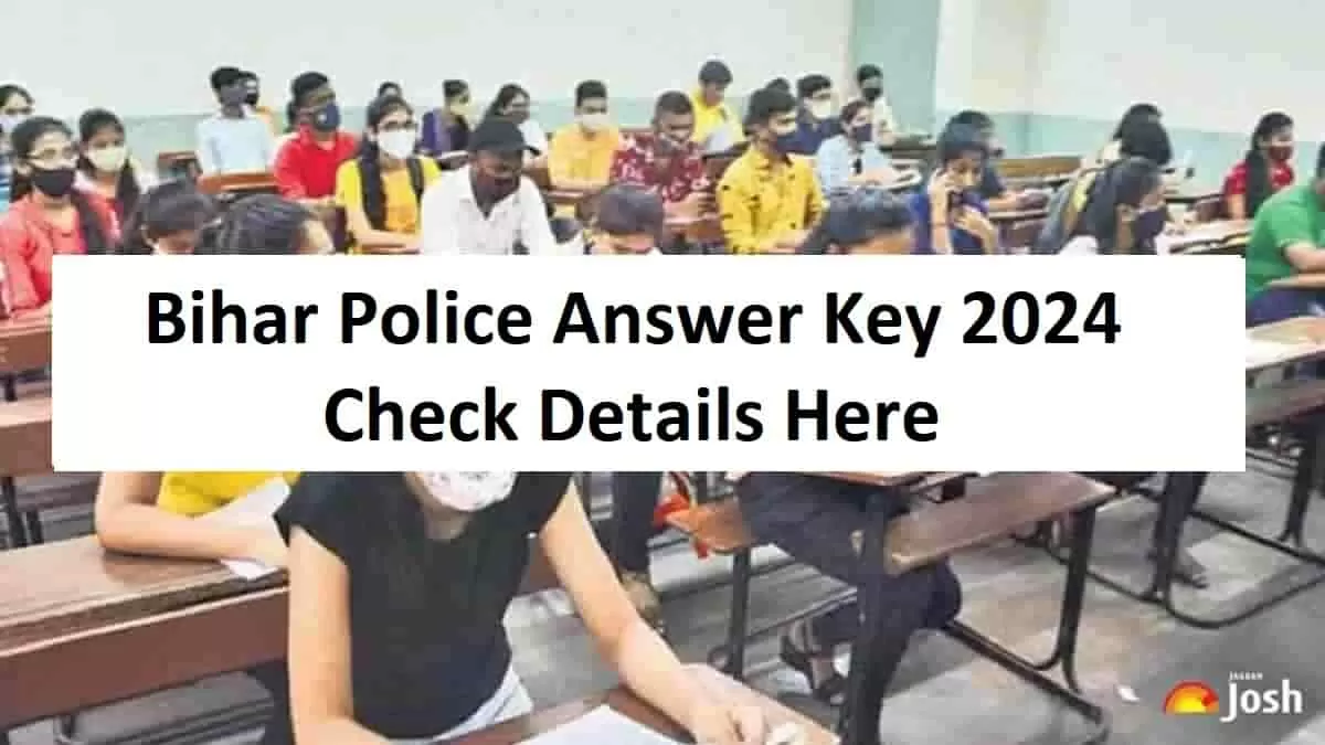 Bihar Police Constable Answer Key 2024