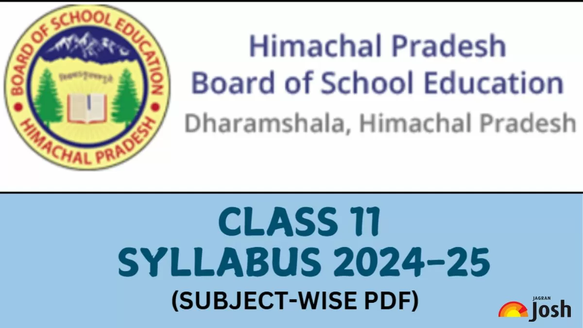 HPBOSE Subject-Wise Syllabus PDF Download.