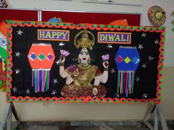 Creative Diwali Board Decoration Ideas (2024) for School Students and ...