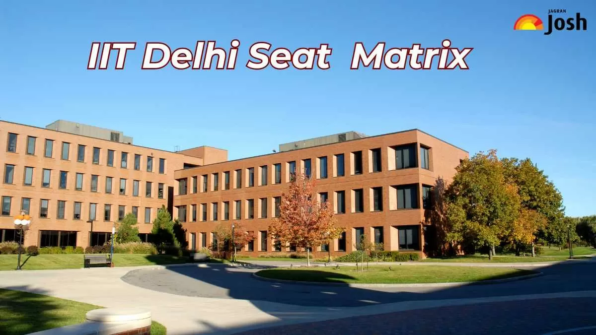 IIT Delhi Seat Matrix