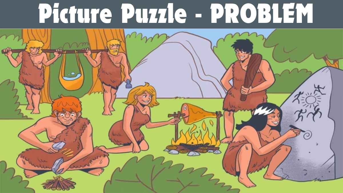 Picture Puzzle IQ Test: Find Who is From the Future in 8 Seconds – Only for the Top 1% IQ!