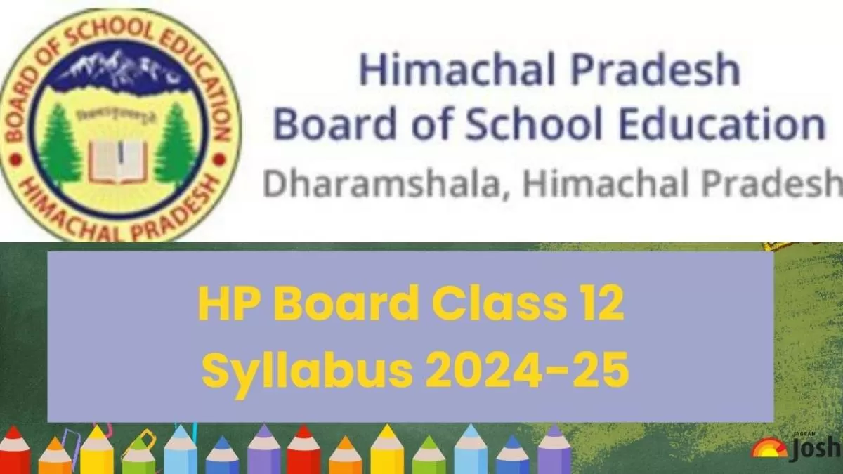 HPBOSE Class 12 Subject-wise Syllabus PDF Download.