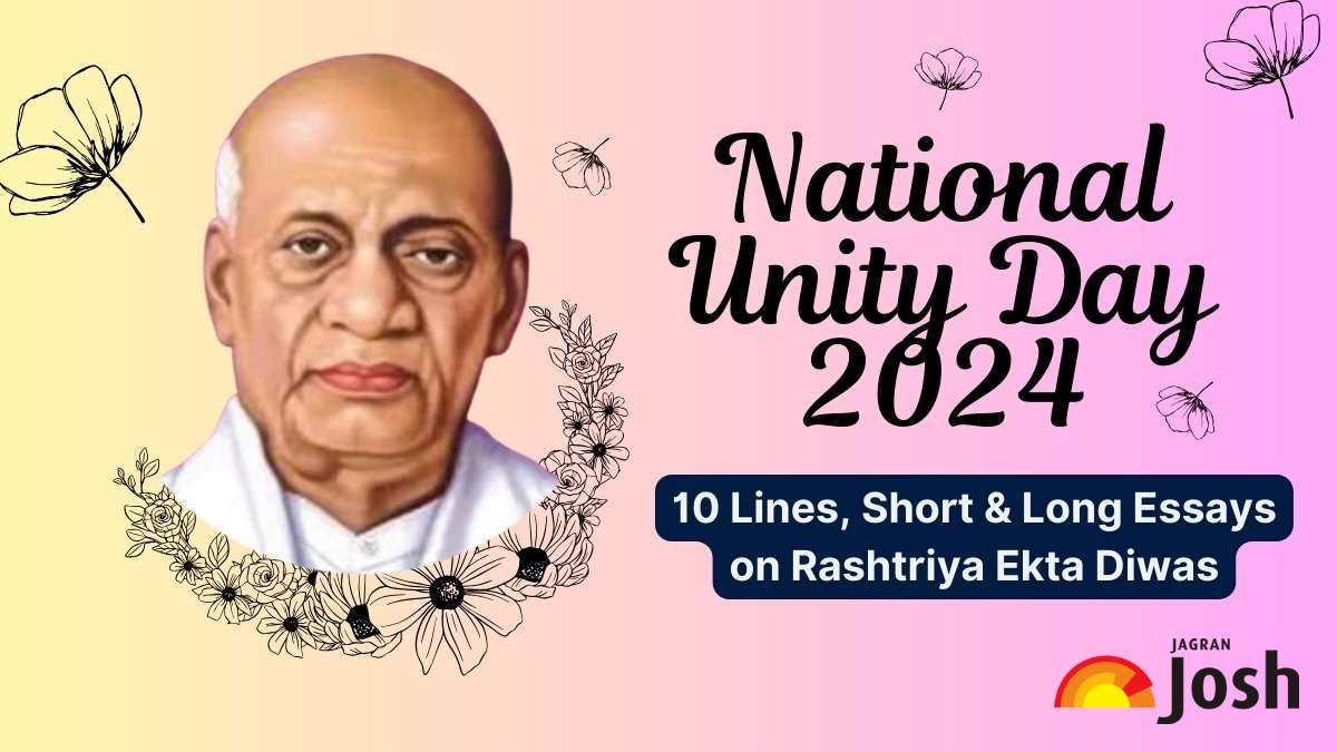 National Unity Day Essay 2024 Check 10 Lines, Short and Long Essays in