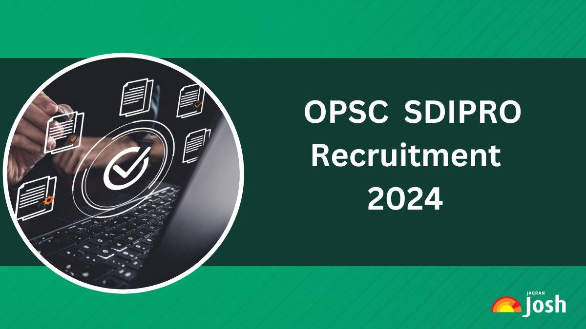 OPSC Recruitment 2024: Apply Online for 39 SDIPRO Group B Vacancies
