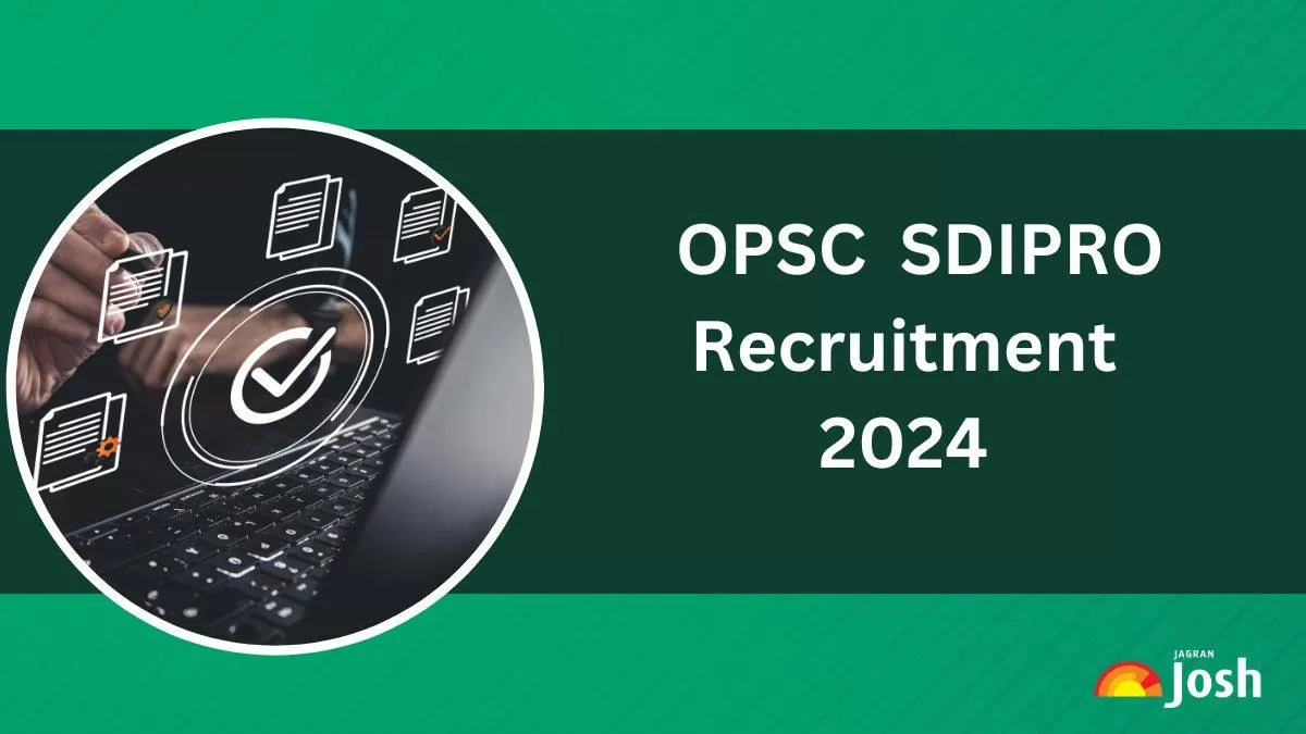 OPSC SDIPRO Notification 2024