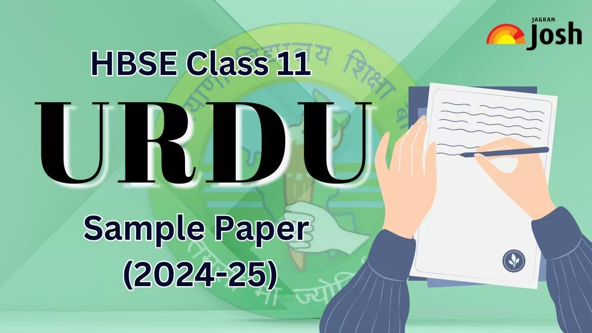 Get here direct link to download Class 11 Urdu Model paper with Marking scheme for Haryana Board 2024-25.