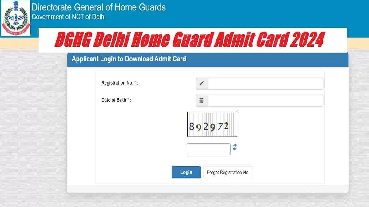 Get the direct link to Delhi Home Guard Admit Card 2024 here.